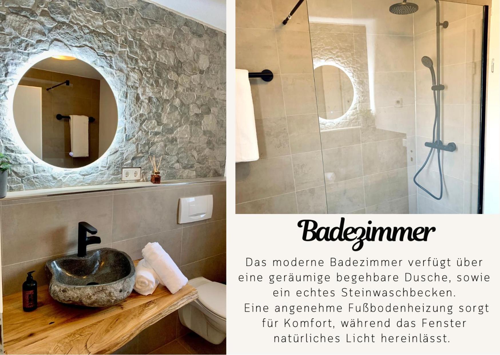 Stilvolles Ferienapartment Am Thermalbad Mit Blick In Die Natur 바트사울가우 외부 사진